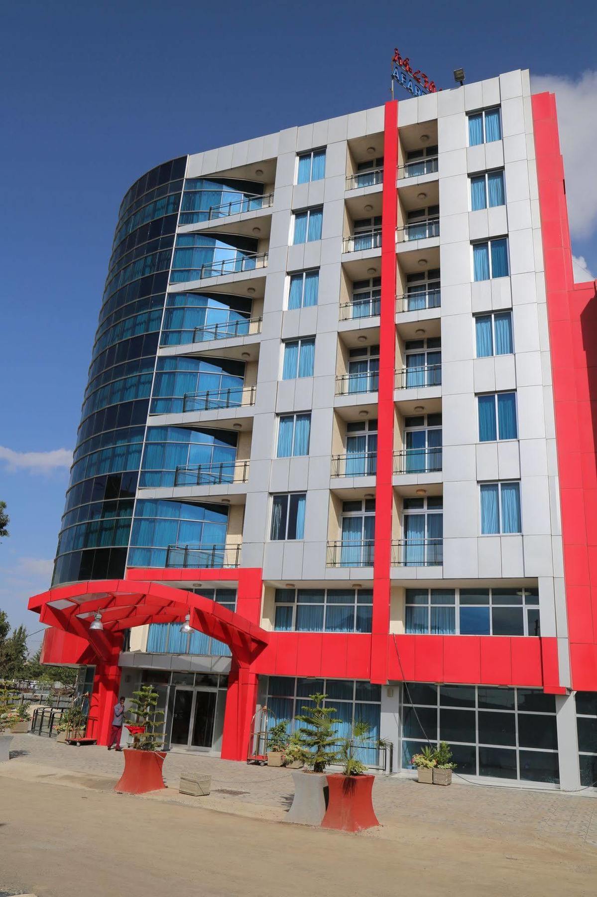 Afarensis International Hotel Addis Abeba Buitenkant foto